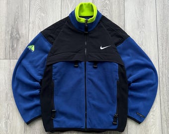 Chaqueta ligera Nike ACG multipocket de nailon Gorpcore con forro polar vintage de los 90