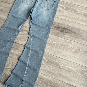 Vintage Y2K True Religion Low Rise Big Logo Bootcut Flared Jeans Pants image 3