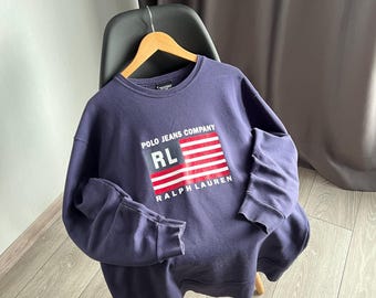 ヴィンテージ ポロ ラルフローレン (Polo Jeans CO) スウェットシャツ ビッグロゴ