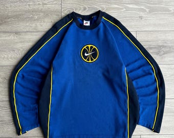 Vintage Y2K Nike Big Swoosh Rare Baggy Sweatshirt 90s