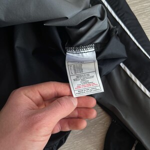 Vintage Y2K Nike Center Swoosh Helnylon Sweatshirt 90-tal bild 13