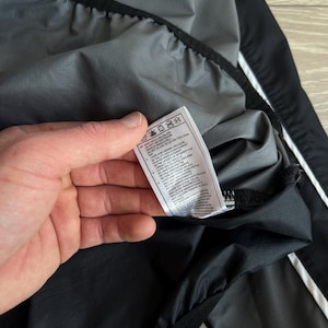 Vintage Y2K Nike Center Swoosh Helnylon Sweatshirt 90-tal bild 14