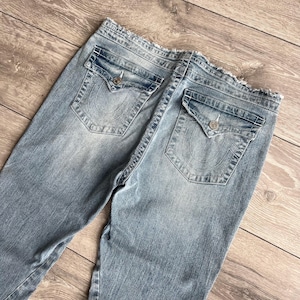 Vintage Y2K True Religion Low Rise Big Logo Bootcut Flared Jeans Pants image 5