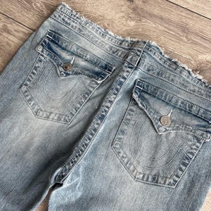 Vintage Y2K True Religion Low Rise Big Logo Bootcut Flared Jeans Pants image 6