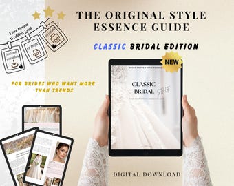 Classic Bridal Style Guide | Timeless Wedding Inspiration for Elegant Brides | Style Essence Digital Download