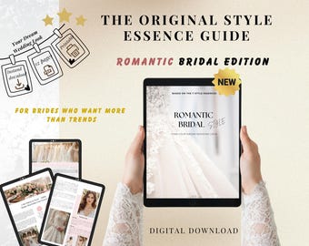 Romantic Bridal Style Guide: Essence-Inspired Wedding Inspiration (Digital Download)