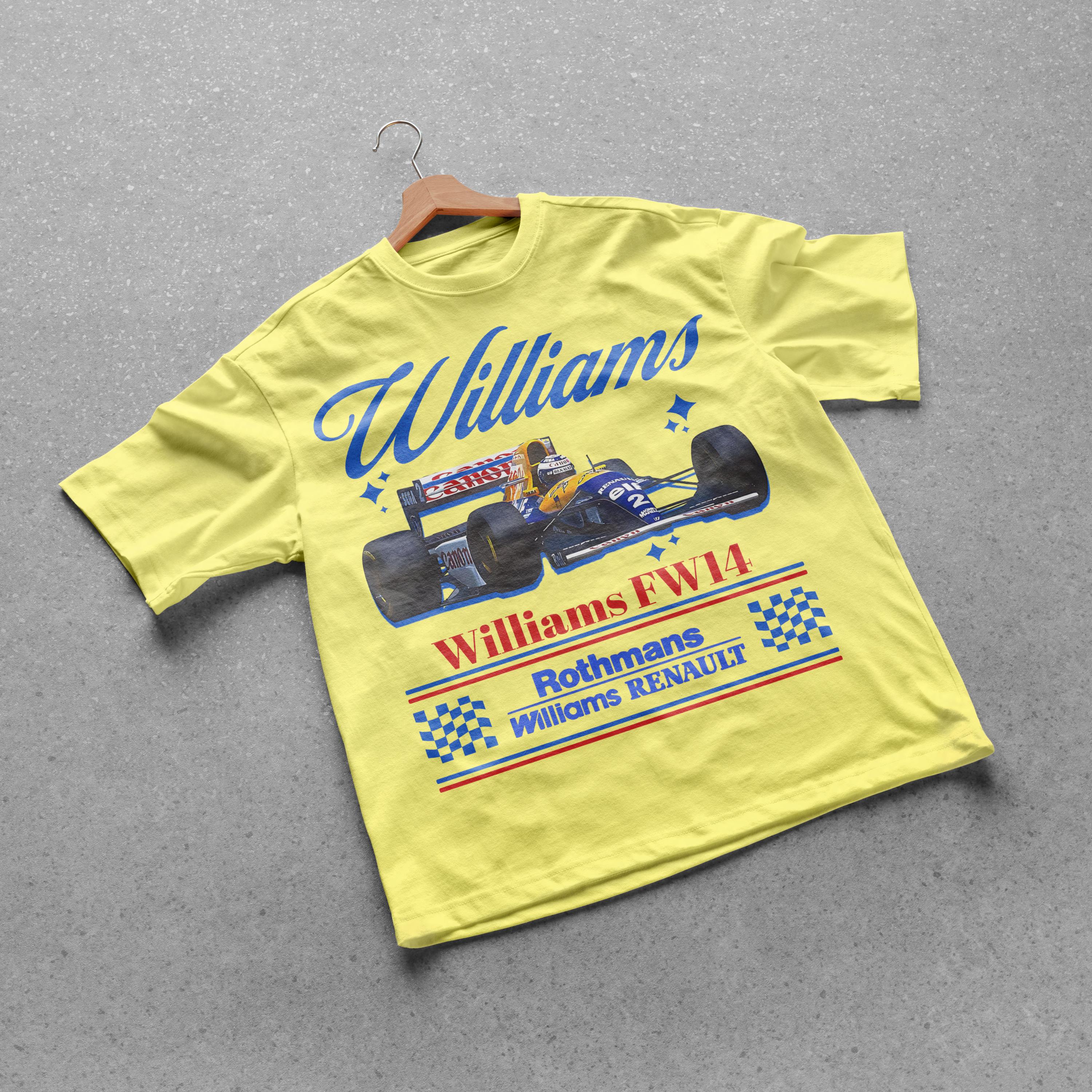 Williams Formula 1 Vintage Tee | F1 Merch | Formula 1 Gift 
