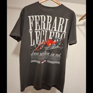 Charles Leclerc inspired Formula 1 shirt | F1 merch | Formula 1 gift | F1 fan