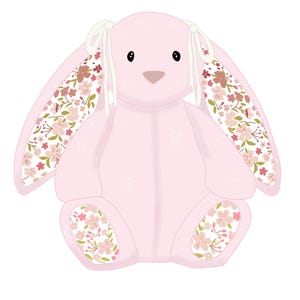 Jelly cat bunny digital art print