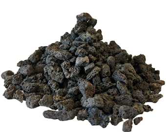 Black Lava Rock: Bonsai Soil, Succulent & Terrarium Mix