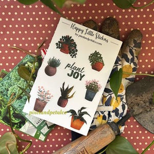 Plantas de casa - Adesivos | Adesivos Cottagecore, Folha de adesivos, Adesivos fofos, Adesivos de planejador, Adesivos de diário de marcadores, Suprimentos para scrapbook