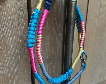 Conjunto de alças de paracord feitas à mão para celular: alças de pulso e tiracolo