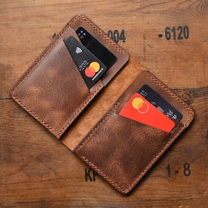 Modèle de portefeuille PDF en cuir | Format A4