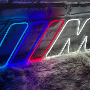 Bmw M Power Neon Sign - Etsy