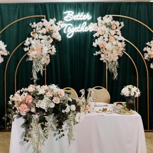 Insegna al neon personalizzata per matrimonio, luce LED personalizzata per matrimonio, regalo per addio al nubilato, decorazioni per feste di matrimonio, luce al neon romantica, insegna con nome di coppia