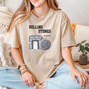 Rolling Stones T-shirt, Easter Shirt, Easter Jesus Shirt, Christian Gifts, Trendy Easter Clothing, Jesus Christ Shirt, Faith, Gildan