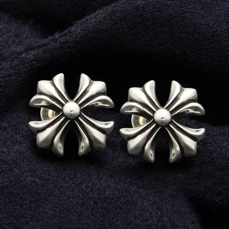 CH 925 Sterling Silver Cross Earrings | Gothic CH Style CH 925 Sterling Silver Cross Earrings | Gothic CH Style