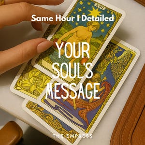 De boodschap van je ziel • Gepersonaliseerde tarotlegging • Levering op hetzelfde uur! Ik hou van tarotlezen, toekomstlezen, geen suikercoating!