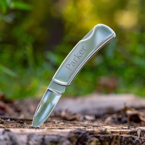 Personalized Groomsmen Pocket Knife, Engraved Lockback Knife, Groomsmen Gifts, Best Man Gift, Custom Knives for Wedding Party, Gifts for Men
