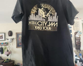 Kool City Jams 1983 Glow in the Dark Vintage t-shirt