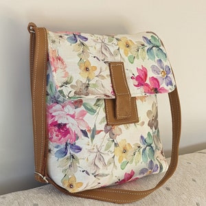 So Pretty Leather and Cream and Floral image 2