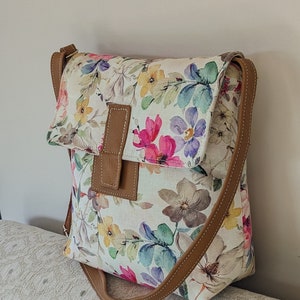 So Pretty Leather and Cream and Floral image 3