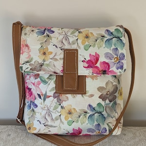 So Pretty Leather and Cream and Floral image 1