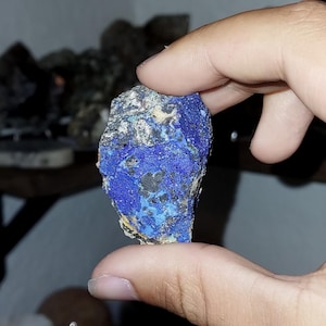 Azurite avec malachite