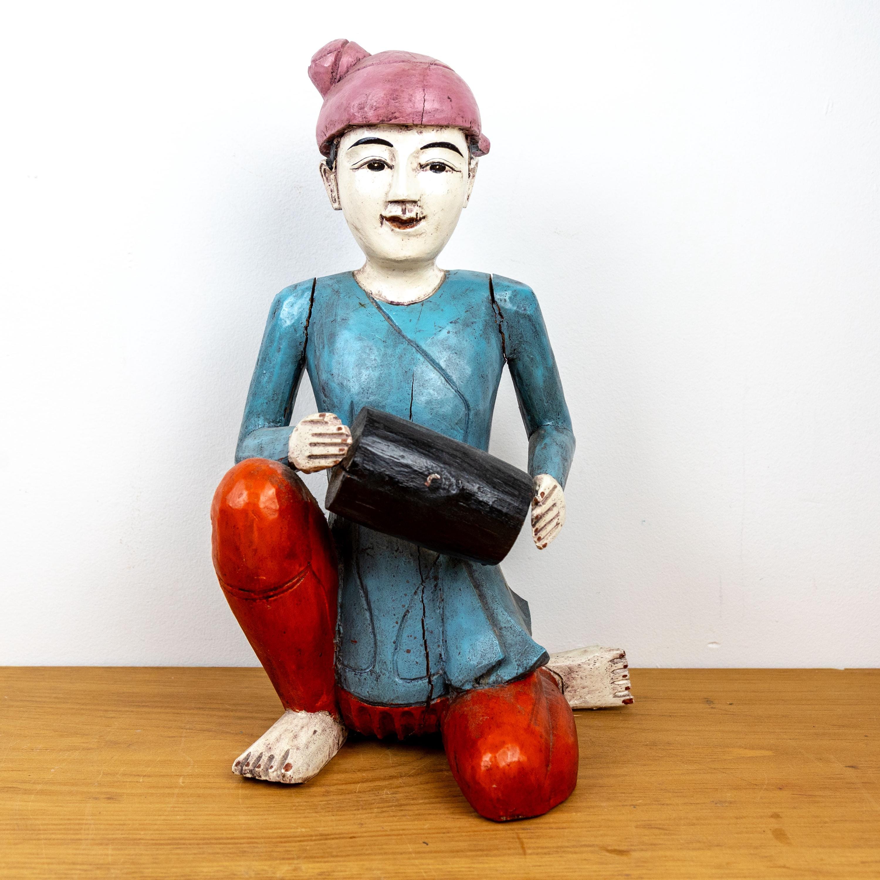 Myanmar Wooden Carvings - Etsy