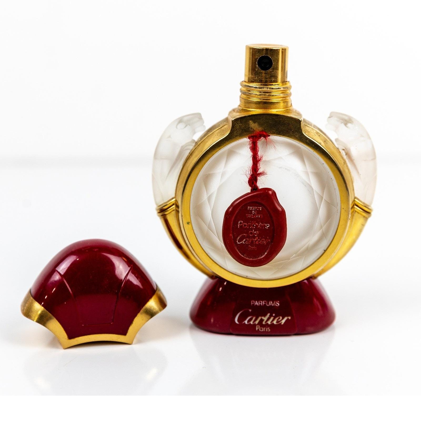 【希少】　カルティエ Les Must MIST 香水アトマイザー 赤金　箱付き Cartier Vintage Perfume Atomizer - Etsy