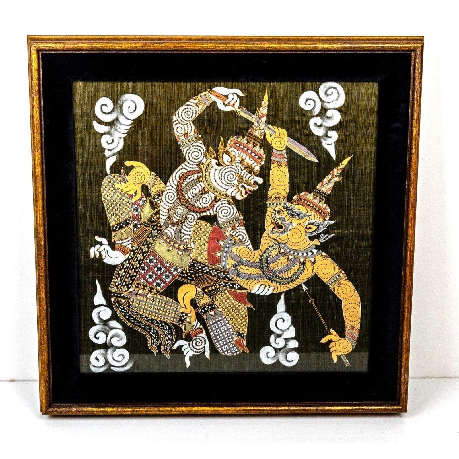 Thai Dancer Framed - Etsy