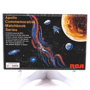 Vintage RCA Apollo NASA Matchbook Series No 33658 1973 Space Program Set