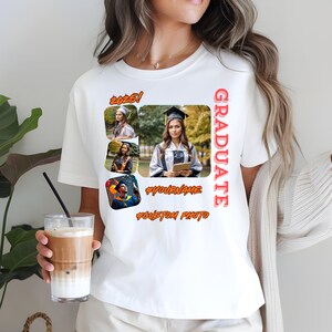 Proud Family Custom Graduation 2025 Shirt,Personalized Graduation Family Shirts,Group Graduation Photo Shirt,Family of Class of 2025 Shirt