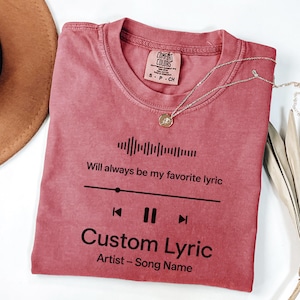 Custom Song Name Shirt Gift For Birthday, Custom Artist Name Shirt, Custom Song Name Tshirt, Favorite Song Tee, Custom Favorite Artist Tee