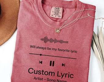 Custom Song Name Shirt Gift For Birthday, Custom Artist Name Shirt, Custom Song Name Tshirt, Favorite Song Tee, Custom Favorite Artist Tee