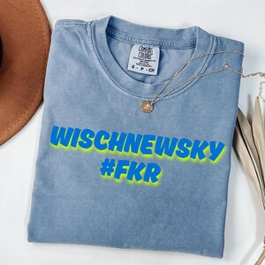 Wischnewsky #fkr Text Shirt, Minimalist Protest Tee, Free Karen Read Shirt, Bold Statement Shirt, Unisex Awareness Tee, Comfort Colors®