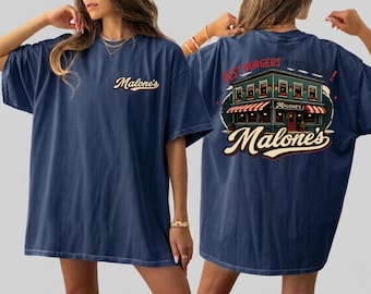 Comfort Colors® Malone's Bar Off Campus Two-sided Shirt, Briar U Hockey Romance Tee, Best Burgers Hastings MA, Bookish Gift