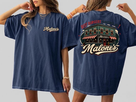 Comfort Colors® Malone's Bar Off Campus Two-sided Shirt, Briar U Hockey Romance Tee, Best Burgers Hastings MA, Bookish Gift