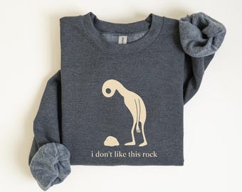 I Don't Like This Rock Meme Shirt, Funny Worm T-Shirt