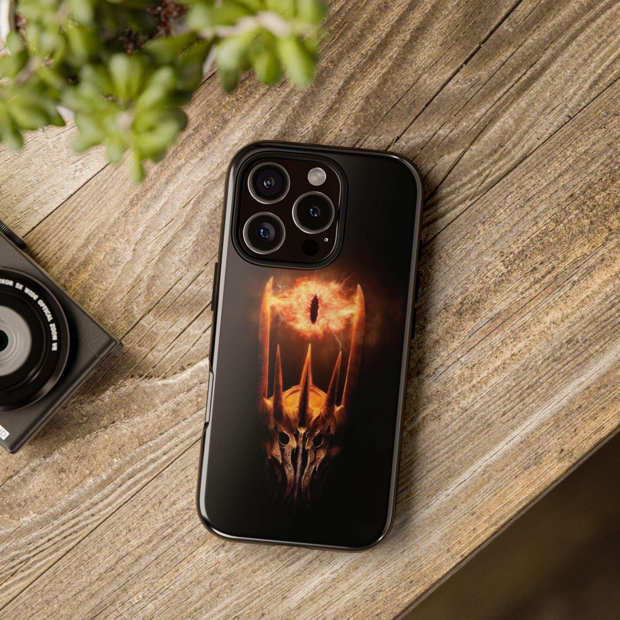 Sauron Eye Handyhülle – Herr der Ringe Handyhülle für iPhone 16, Samsung S25 & Alle Modelle | Dark Fantasy Mittelerde Geschenk