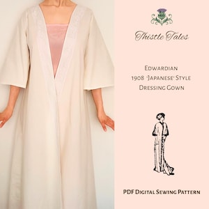 Japanese Dressing Gown - Etsy Japanese Dressing Gown - Etsy