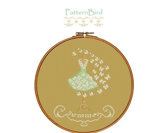 4 Seasons Summer. Instant Download PDF Cross Stitch Pattern