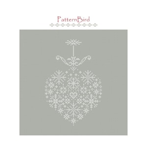 Christmas Motif II. Instant Download PDF Cross Stitch Pattern