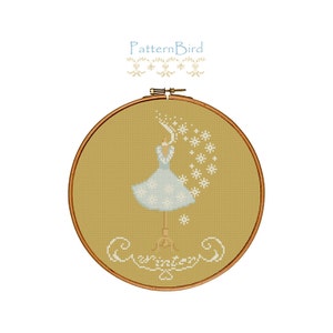 4 Seasons Winter. Instant Download PDF Cross Stitch Pattern