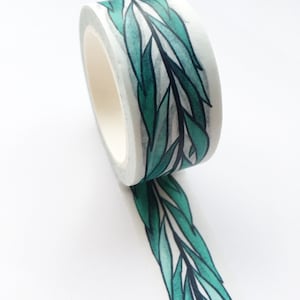 Weidenzweig Blätter Washi Tape