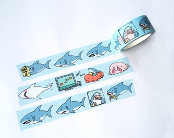 Cute Sharks washi tape