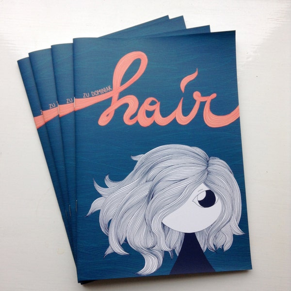 Hair - comic zine - original silent comic