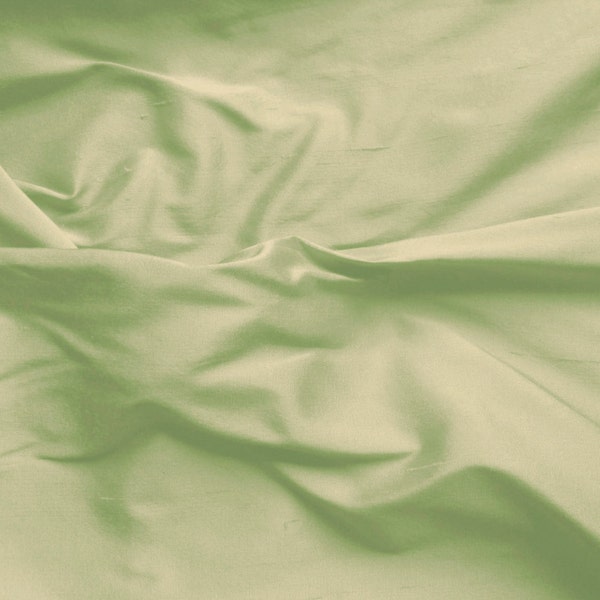 Pepper Green Dupioni Silk Fabric main image 0