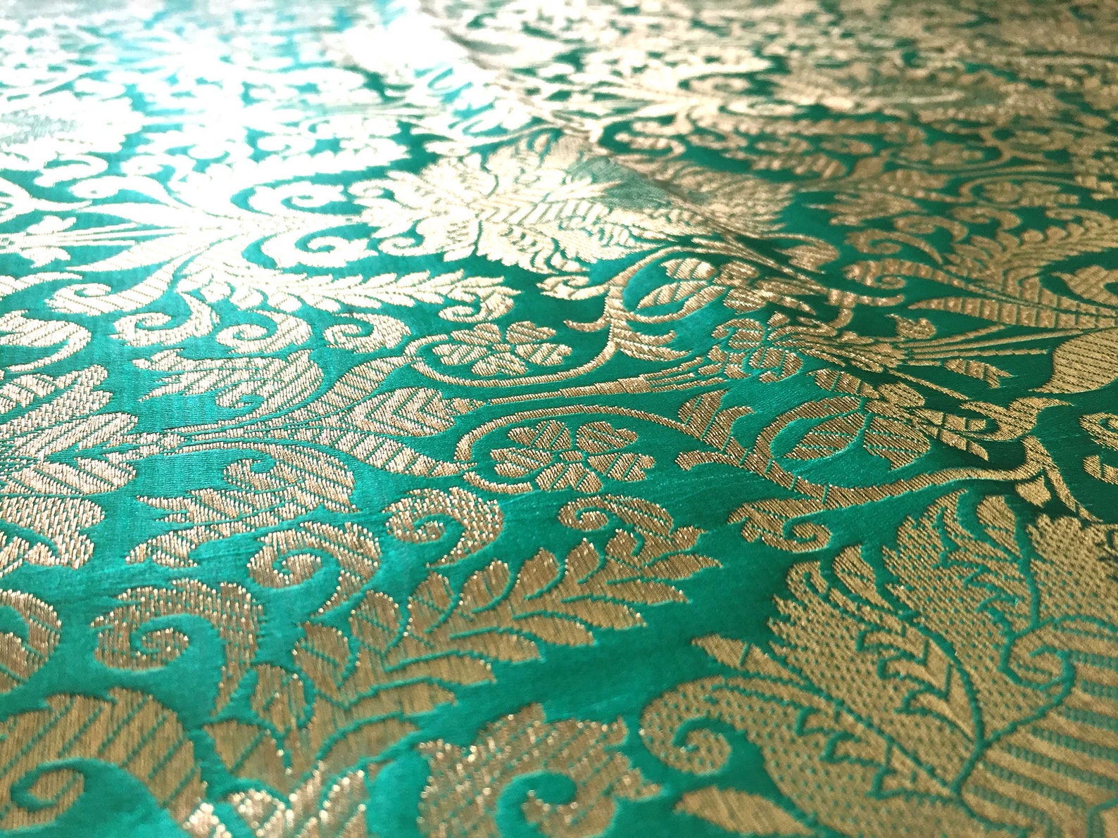 Green/Black Brocade Bloomers main image 1