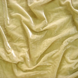 decorative fabric, Indian velvet fabric, beige velvet fabric, fabric by the yard, velvet fabric, fabric for craft - 1 yard - vlt037